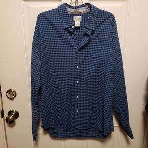 LL Bean L-Men’s Multicolor Plaid Button-Down